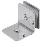 União De Vidros Inox 90º Vidro/alvenaria