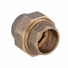 União Latão Liso Água Quente e Fria 28mm ou 1" Ramo