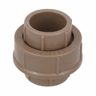 União Soldável Marrom 32mm 1" Plastilit