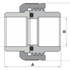 União Soldável 60mm - Fortlev