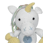 Unicórnio Gigi Amigurumi Crochê Quarto Bebê Infantil