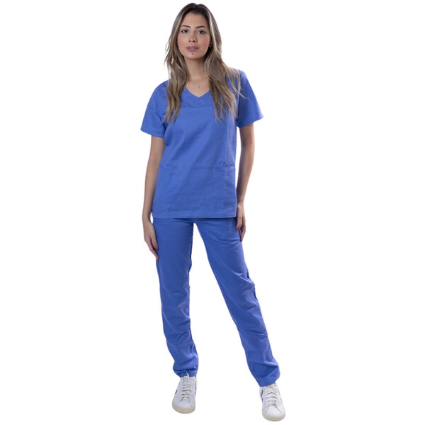 Uniforme Calça Pijama Cirúrgico Hospital Privativo Unissex Az