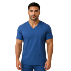 Uniforme Camisa Pijama Cirúrgica Unissex Gola V Enfermagem Ho