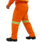 Uniforme Eletricista Calça Nr10 Metade Elástico Faixa Refleti