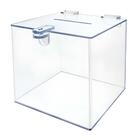 Urna Cubo De Acrílico 30 Cm X 30 Cm X 30 Cm / 3 Mm