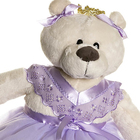 Ursa Bailarina Lilás Quarto Bebê Infantil