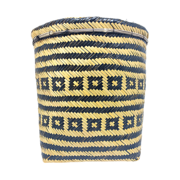 Urutú (cesto) De Arumã Etnia Baniwa 28 X 28 Cm - Mod. 1