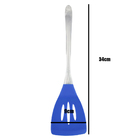 Utensilio De Cozinha Kit 3 Peças Colher Arroz Massa Espatula