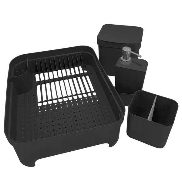 Utensílios De Cozinha Escorredores Louça Lixeira Porta Deterg