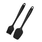 Utensílios Em Silicone Preto 6 Peças - Casambiente