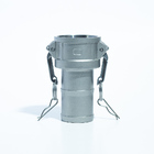 Uv-c Engate Rápido Acoplador Espigão Aço Inox 304 Para Mangue