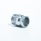 Uv-f Engate Rápido Adaptador Aço Inox 316 Rosca Macho Tipo Ca