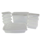 Vailha Plastica Com 10 Potes Conjunto Completo De Recipientes