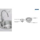 Valvula 4 1/2 New Para Pias E Cubas