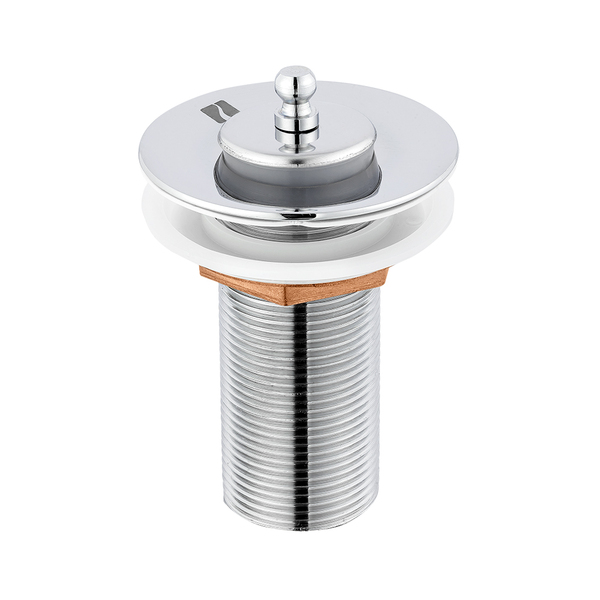 Válvula 7/8 Para Lavatório Sem Ladrão Linha Leve, Tampa De Me