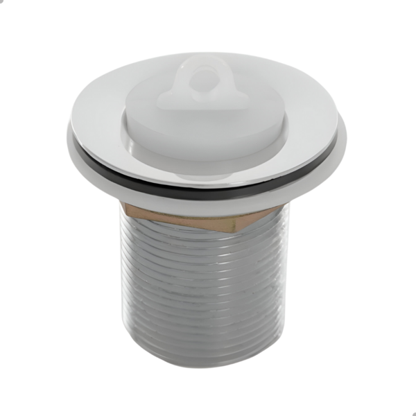 Válvula / Ralo De Tanque Metal Cromado 1.1/4'' Pia E Cuba