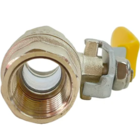 Válvula  Esférica  Alavanca 1/2  F X F Para Gás Tudogás