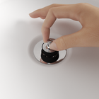 Válvula  Para Pia de Banheiro Cromada Sem Drenagem 7/8" Ajustável CWBR06 Equation