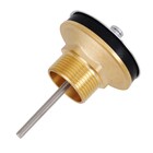 Válvula  Para Pia de Banheiro Cromada Sem Drenagem 7/8" Ajustável CWBR06 Equation