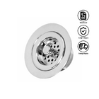 Válvula Americana 3.1/2" Aço Inox C/ Cestinha Para Pia Cuba d