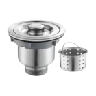 Válvula Americana De Escoamento 4.1/2" Para Cuba De Cozinha