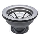 Válvula Americana Inox Para Pia De Cozinha 3 1/2