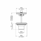 Válvula Banheiro 1 (polegada)