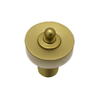 Válvula Banheiro Lavatório Dourada Gold Fosca Metal Luxo