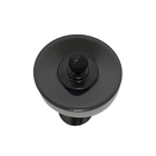 Válvula Banheiro Lavatório Onix Preto Brilhante Para Pia Metal