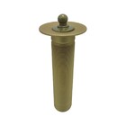 Válvula Banheiro Longa Cuba Sobrepor Escoamento Dourado Luxo