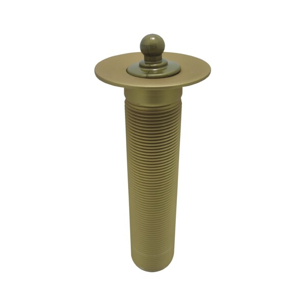 Válvula Banheiro Longa Cuba Sobrepor Escoamento Dourado Luxo