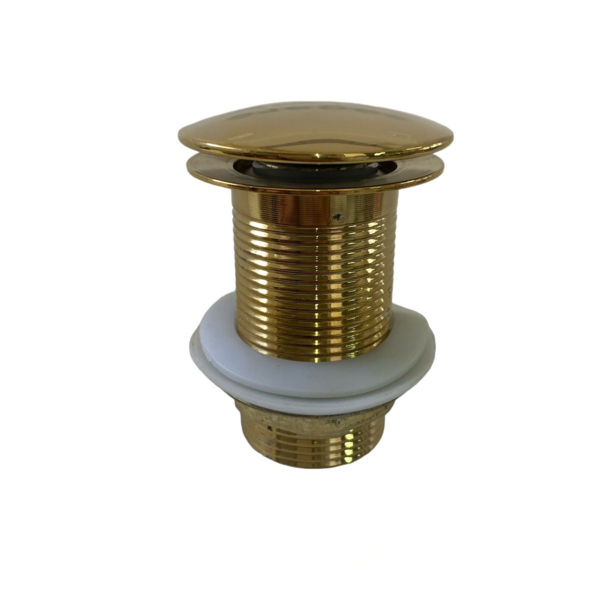 Valvula Click 1 1/4 Gold Dourado Inox