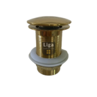 Valvula Click 1 1/4 Gold Dourado Inox