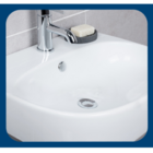 Válvula Click 1.1/4 Tampa Pequena - Corpo Pvc Inox