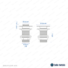 Válvula Click 7/8" De Metal Para Cubas (cromada)