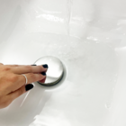 Válvula Click 7/8 Ralo De Pia Cuba Banheiro Escoamento Lavabo