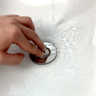 Valvula Click 7/8 Ralo Escoamento Pia Banheiro 30mm Ralo Abs