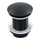 Válvula Click Black Matte Para Cubas