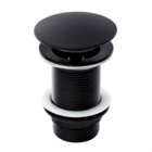 Válvula Click De Inox 1.1/4 (4cm) P/ Cuba Vidro Louça Black