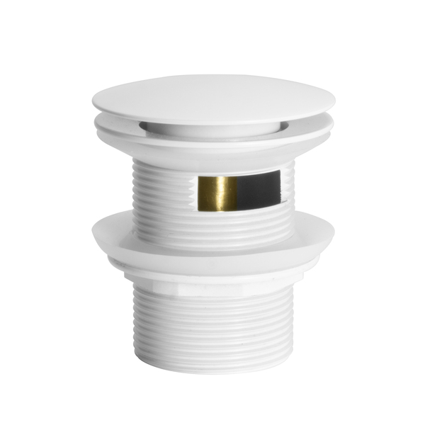 Válvula Click De Inox Para Banheiras (branca)