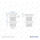 Válvula Click De Inox Para Cubas (preta)