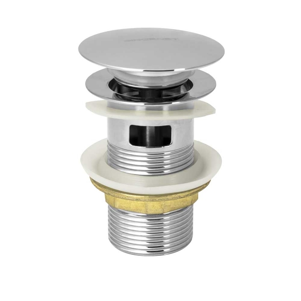 Válvula Click De Inox Para Cubas Com Ladrão (cromada)