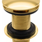 Valvula Click Dourada Para Bancadas Cubas Banheiro Luxo