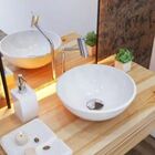 Válvula Click Inox Para Cuba De Vidro E Louça Cr. S/ladrão