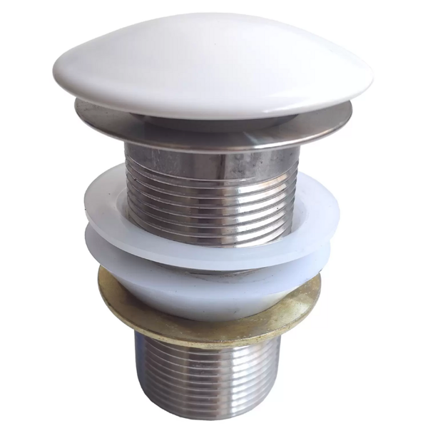 Válvula Click Inteligente Branco Alto Luxo 1.1/4 Flux