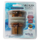 Válvula Click Inteligente Branco Alto Luxo 1.1/4 Flux