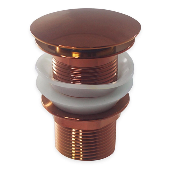 Válvula Click Inteligente Rose Gold Alto Luxo 1.1/4 Flux