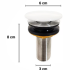 Válvula Click Inteligente Rose Gold Alto Luxo 7/8' Flux