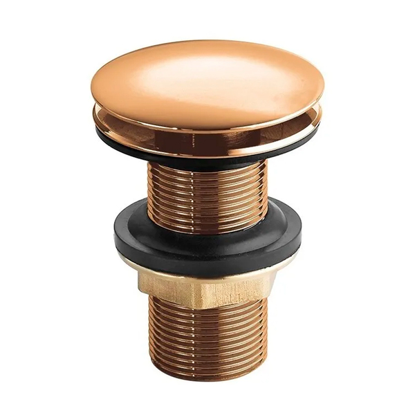 Válvula Click Inteligente Rose Gold Pia Lavatório Cuba 7/8