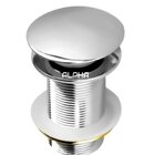 Válvula Click Metal 7/8 Pia Banheiro Lavatório Metal Cromada